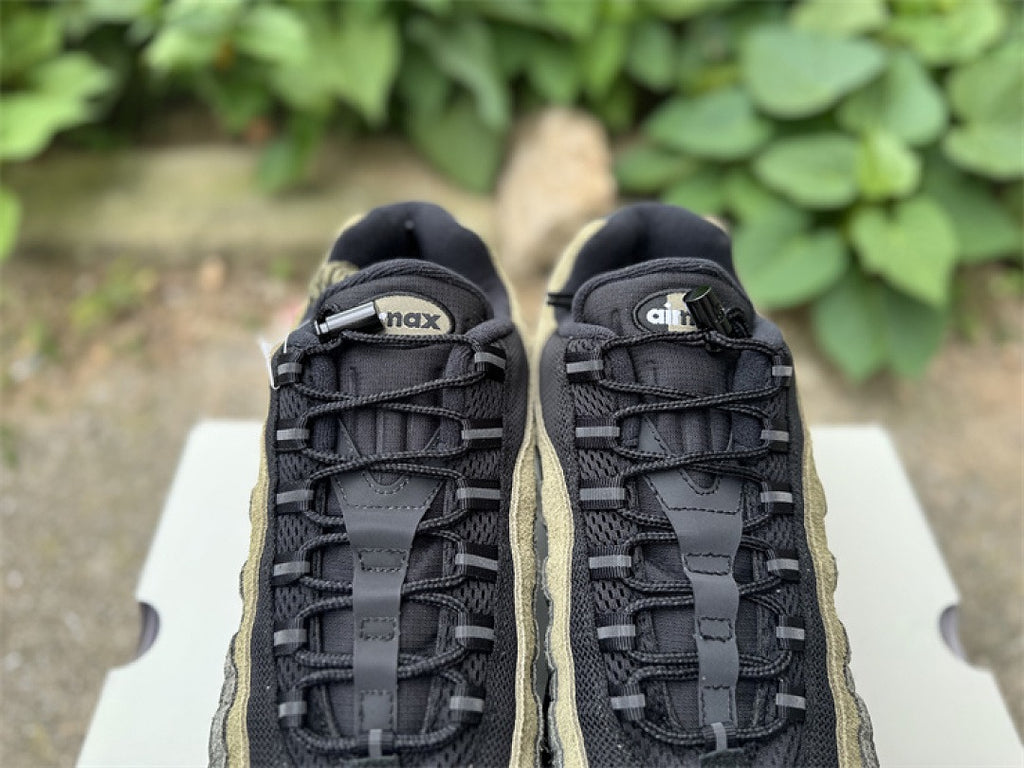 Nike Air Max 95 – Design-Inspired "Undefeated Black Olive" Custom Tribute Build AM95-UNDFTD-013