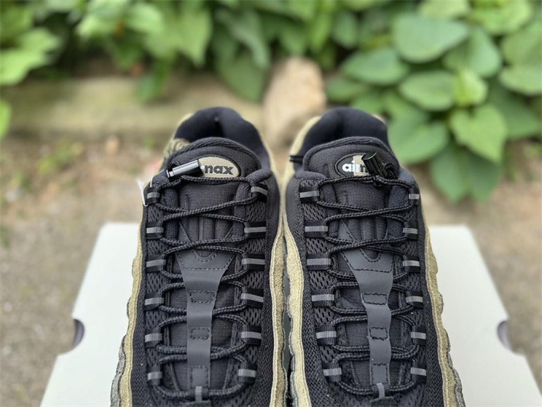 Nike Air Max 95 – Design-Inspired "Undefeated Black Olive" Custom Tribute Build AM95-UNDFTD-013