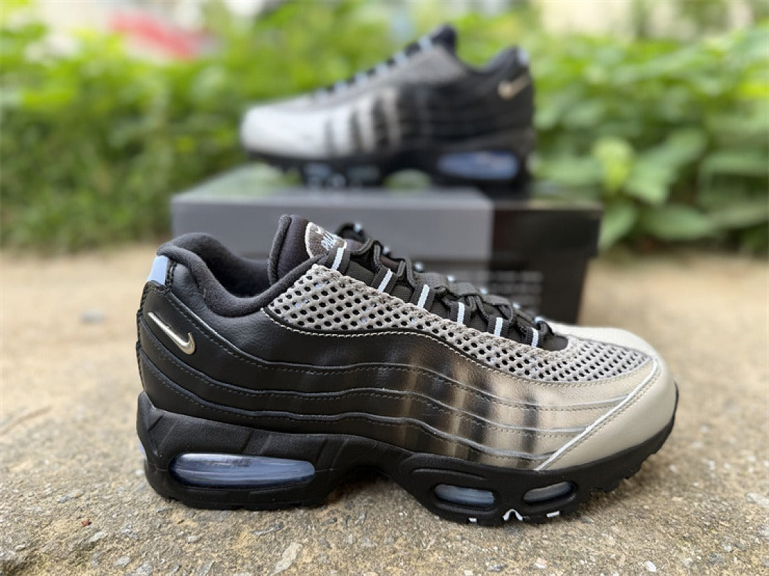 Nike Air Max 95 – Design-Inspired "Palace Black Silver" Custom Tribute Build AM95-PALACE-003