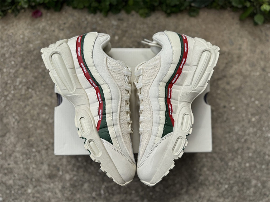 Nike Air Max 95 – Design-Inspired "Undefeated White Sail" Custom Tribute Build AM95-UNDFTD-012