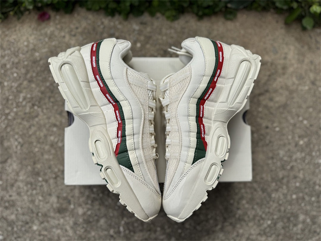 Nike Air Max 95 – Design-Inspired "Undefeated White Sail" Custom Tribute Build AM95-UNDFTD-012