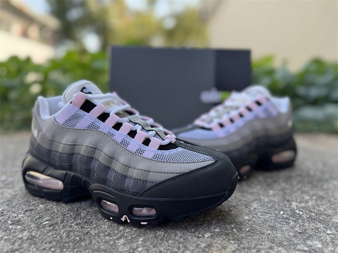 Nike Air Max 95 – Design-Inspired "Grey Pink" Custom Tribute Build AM95-GRYPNK-005