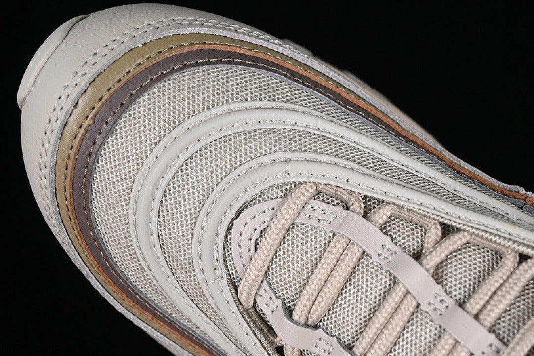 Nike Air Max 97 Design-Inspired — "Light Bone" Custom Tribute AM97-LTBN-045