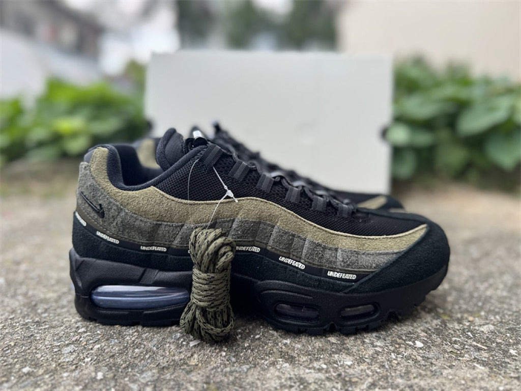Nike Air Max 95 – Design-Inspired "Undefeated Black Olive" Custom Tribute Build AM95-UNDFTD-013