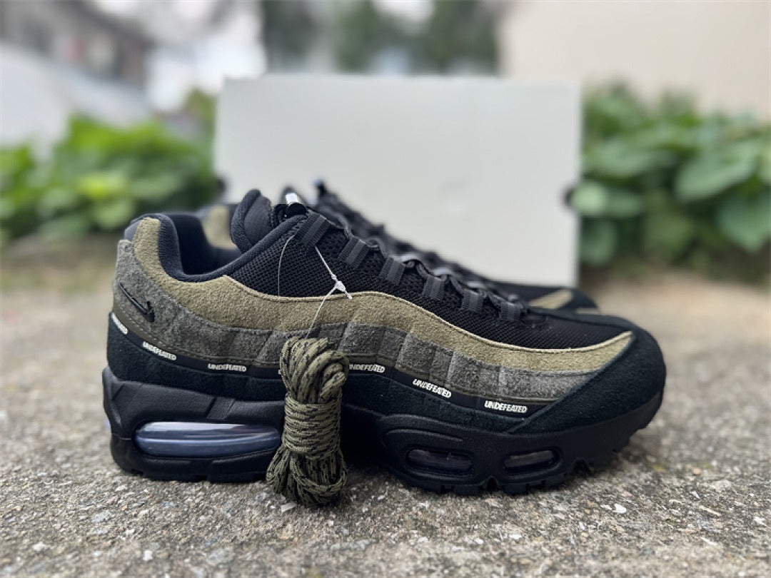 Nike Air Max 95 – Design-Inspired "Undefeated Black Olive" Custom Tribute Build AM95-UNDFTD-013
