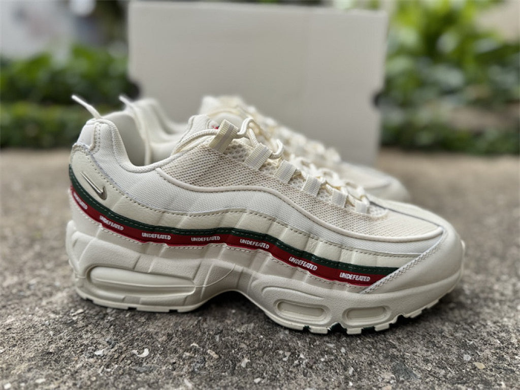 Nike Air Max 95 – Design-Inspired "Undefeated White Sail" Custom Tribute Build AM95-UNDFTD-012