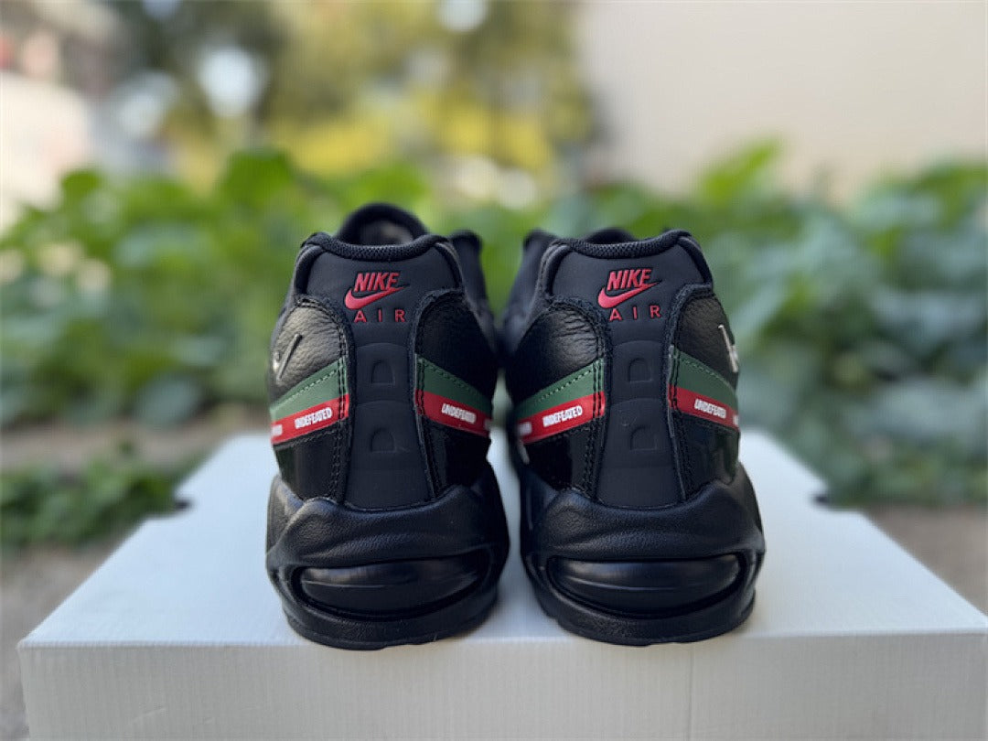 Nike Air Max 95 – Design-Inspired "Undefeated Black Green Red" Custom Tribute Build AM95-UNDFTD-011