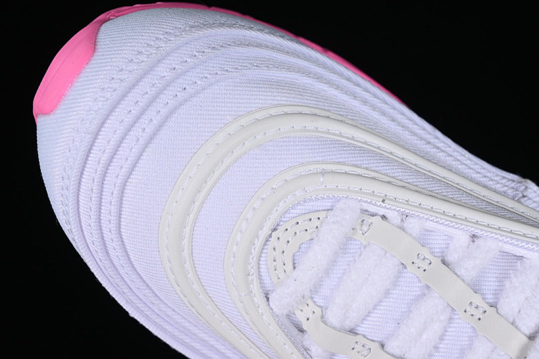 Nike Air Max 97 Design-Inspired — "White Laser Pink" Custom Tribute AM97-WHTPNK-046