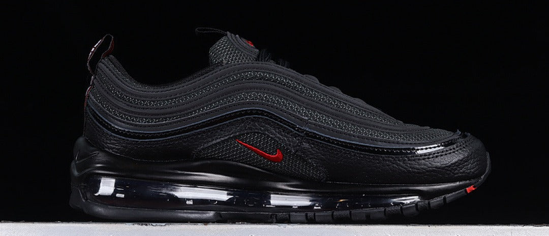 Air Max 97 – Design‑Inspired "Black and Red" Custom Tributes AM97‑BLKRED