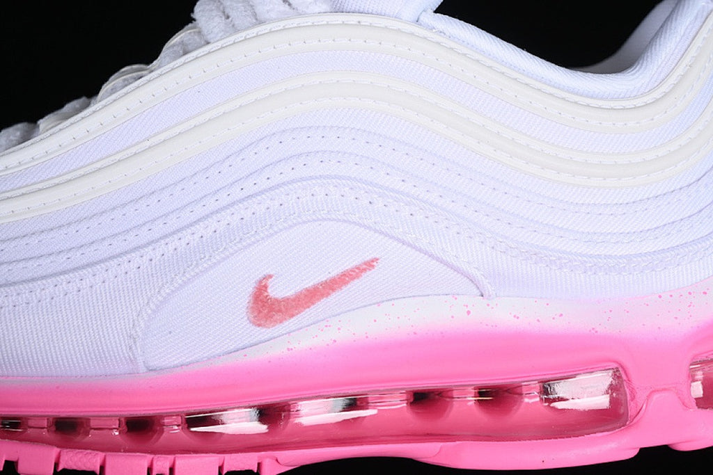 Nike Air Max 97 Design-Inspired — "White Laser Pink" Custom Tribute AM97-WHTPNK-046