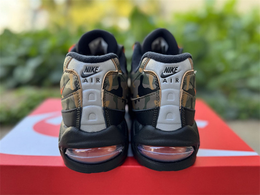 Nike Air Max 95 – Design-Inspired "Olive Camo Orange" Custom Tribute Build AM95-OLIVCAMO-009