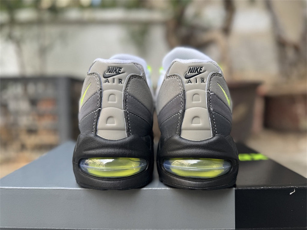 Nike Air Max 95 – Design-Inspired "Neon" Custom Tribute Build AM95-NEONGRN-001