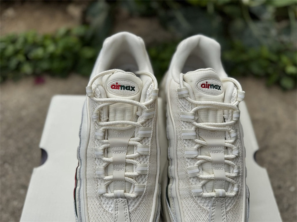 Nike Air Max 95 – Design-Inspired "Undefeated White Sail" Custom Tribute Build AM95-UNDFTD-012
