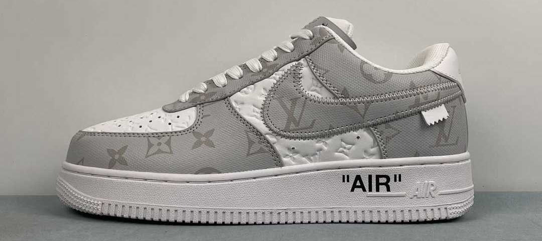 Air Force 1 Low – Design-Inspired “Virgil's: Off‑White" Pack - Grey / Yellow / White / Blue Custom Tribute Build AF1-002