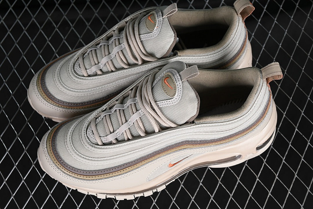Nike Air Max 97 Design-Inspired — "Light Bone" Custom Tribute AM97-LTBN-045