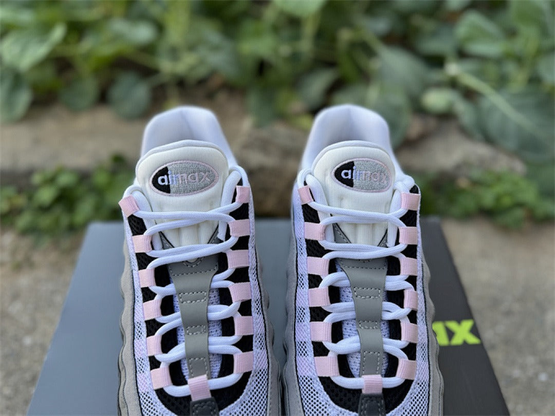 Nike Air Max 95 – Design-Inspired "Grey Pink" Custom Tribute Build AM95-GRYPNK-005