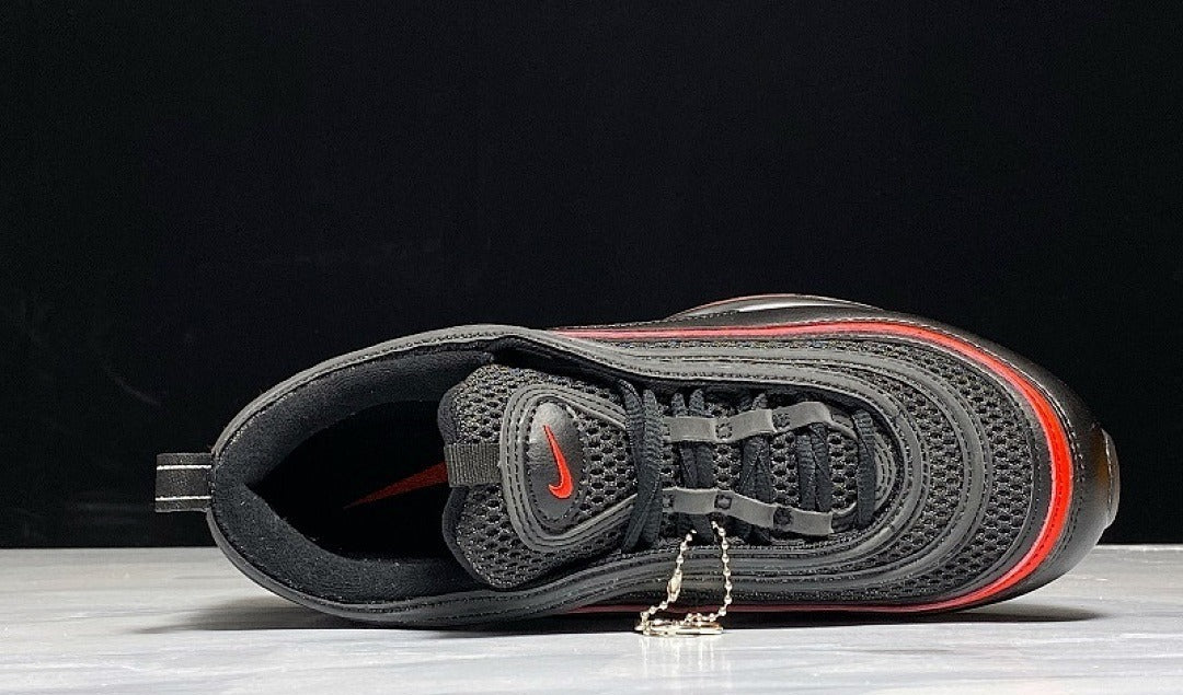 Nike Air Max 97 – Design-Inspired "Black Flame" Custom Tribute AM97-BLKFLM-008
