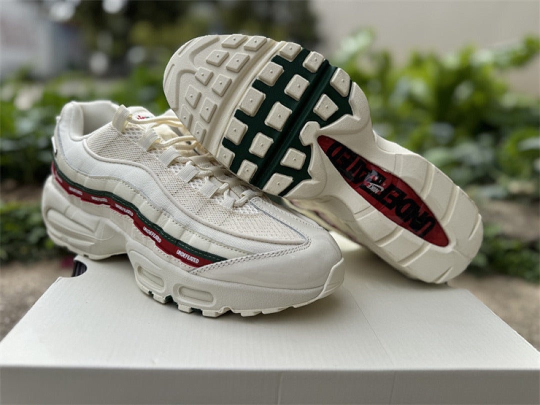 Nike Air Max 95 – Design-Inspired "Undefeated White Sail" Custom Tribute Build AM95-UNDFTD-012