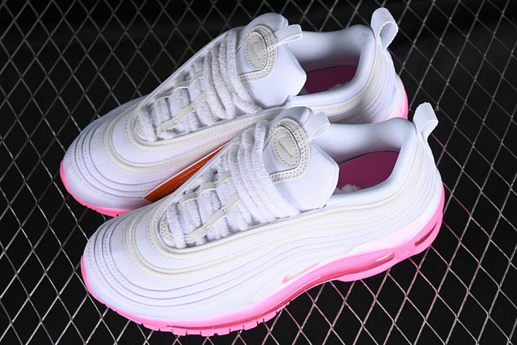Nike Air Max 97 Design-Inspired — "White Laser Pink" Custom Tribute AM97-WHTPNK-046