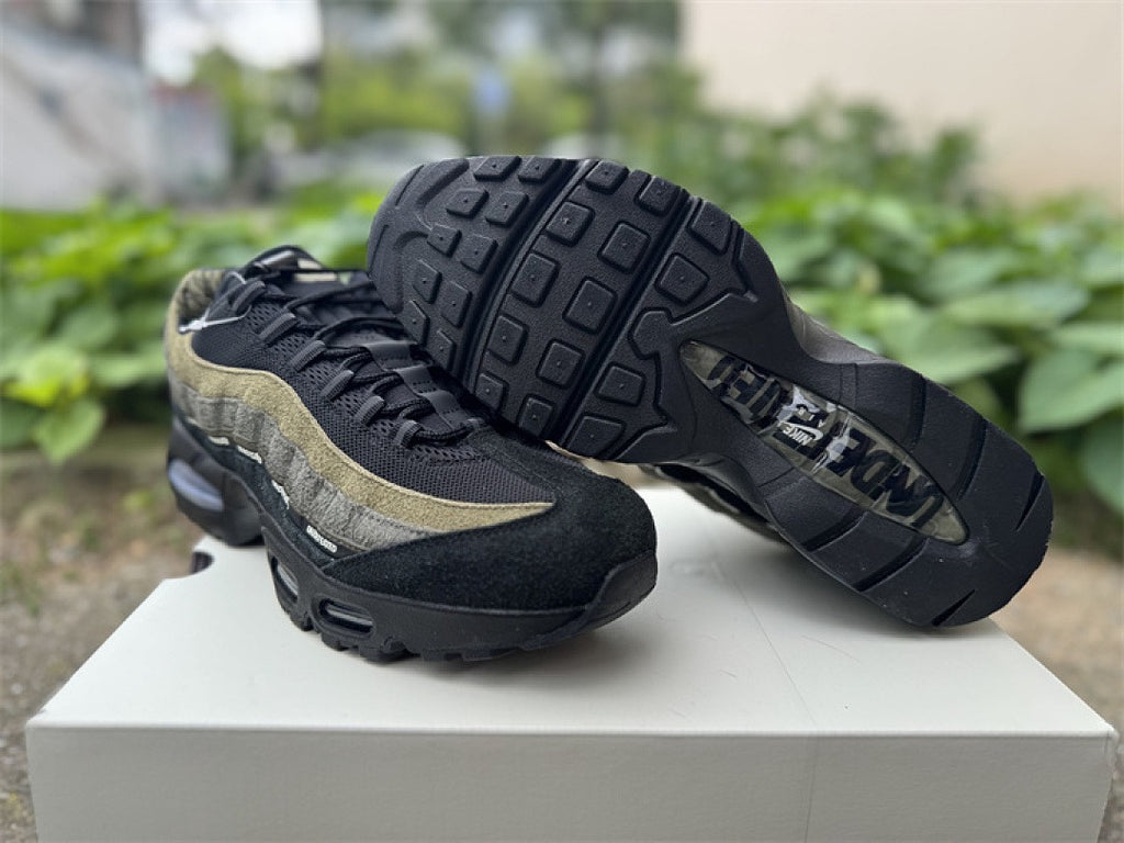 Nike Air Max 95 – Design-Inspired "Undefeated Black Olive" Custom Tribute Build AM95-UNDFTD-013