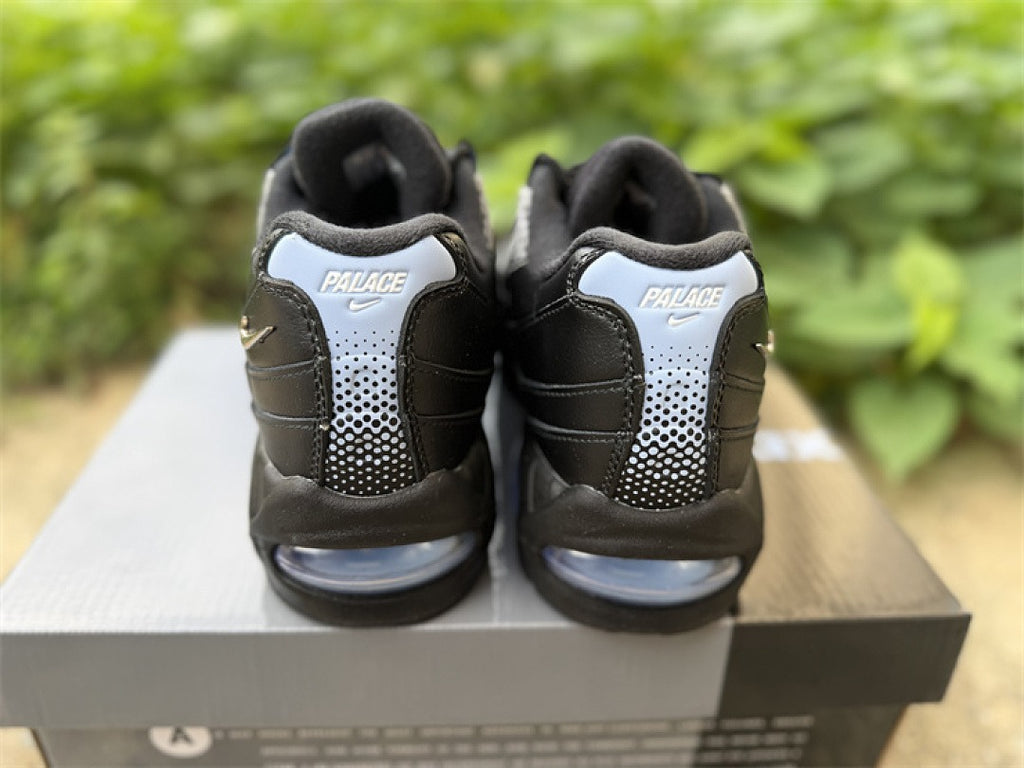 Nike Air Max 95 – Design-Inspired "Palace Black Silver" Custom Tribute Build AM95-PALACE-003