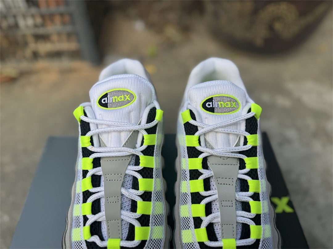 Nike Air Max 95 – Design-Inspired "Neon" Custom Tribute Build AM95-NEONGRN-001