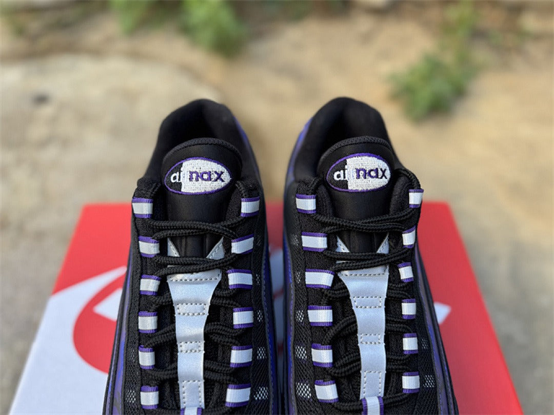 Nike Air Max 95 – Design-Inspired "Black Purple Camo" Custom Tribute Build AM95-PRPCAMO-008