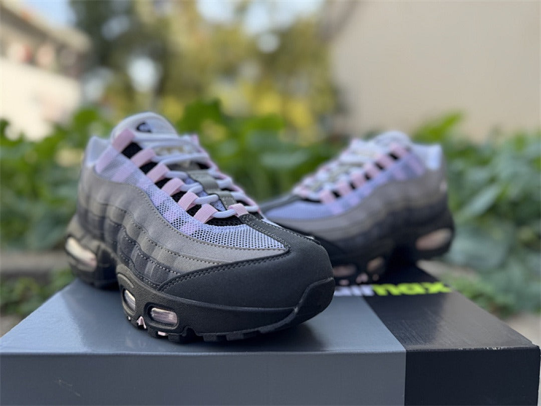 Nike Air Max 95 – Design-Inspired "Grey Pink" Custom Tribute Build AM95-GRYPNK-005
