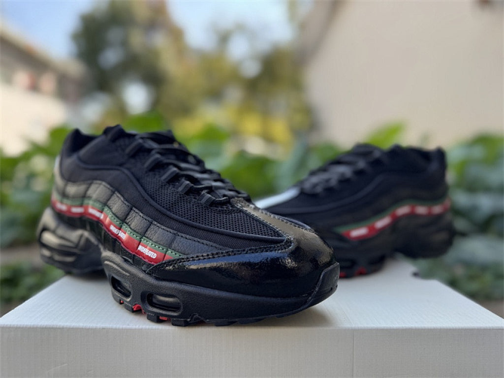 Nike Air Max 95 – Design-Inspired "Undefeated Black Green Red" Custom Tribute Build AM95-UNDFTD-011