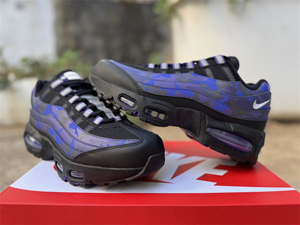 Nike Air Max 95 – Design-Inspired "Black Purple Camo" Custom Tribute Build AM95-PRPCAMO-008
