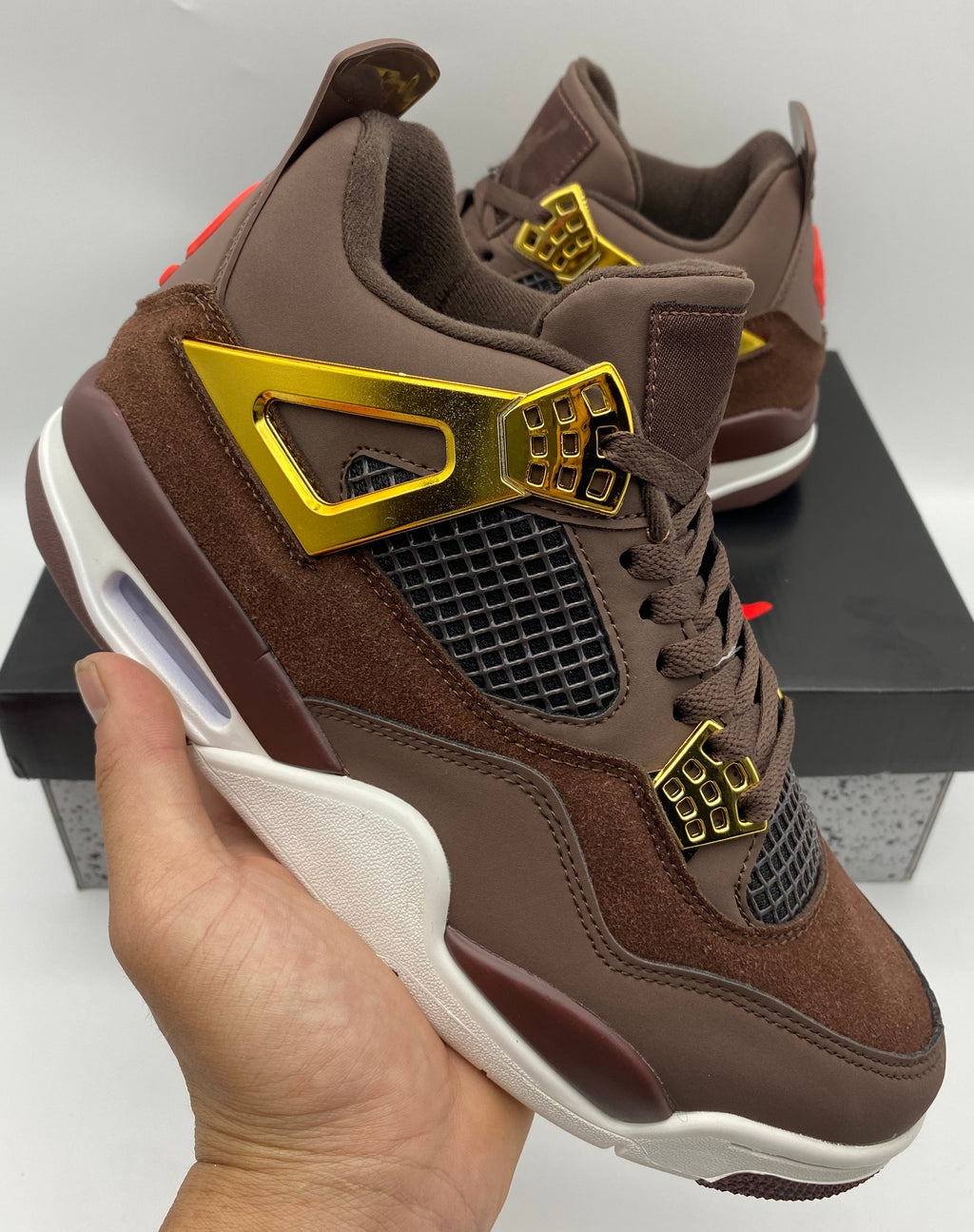 Jordan 4 – Design‑Inspired "Bin 23 Suede" Custom Fantasy Build AJ4‑BIN23‑SUEDE‑472