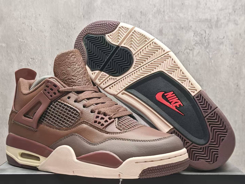 Jordan 4 – Design‑Inspired "Bin 23" Custom Fantasy Build AJ4‑BIN23‑LTHR‑471