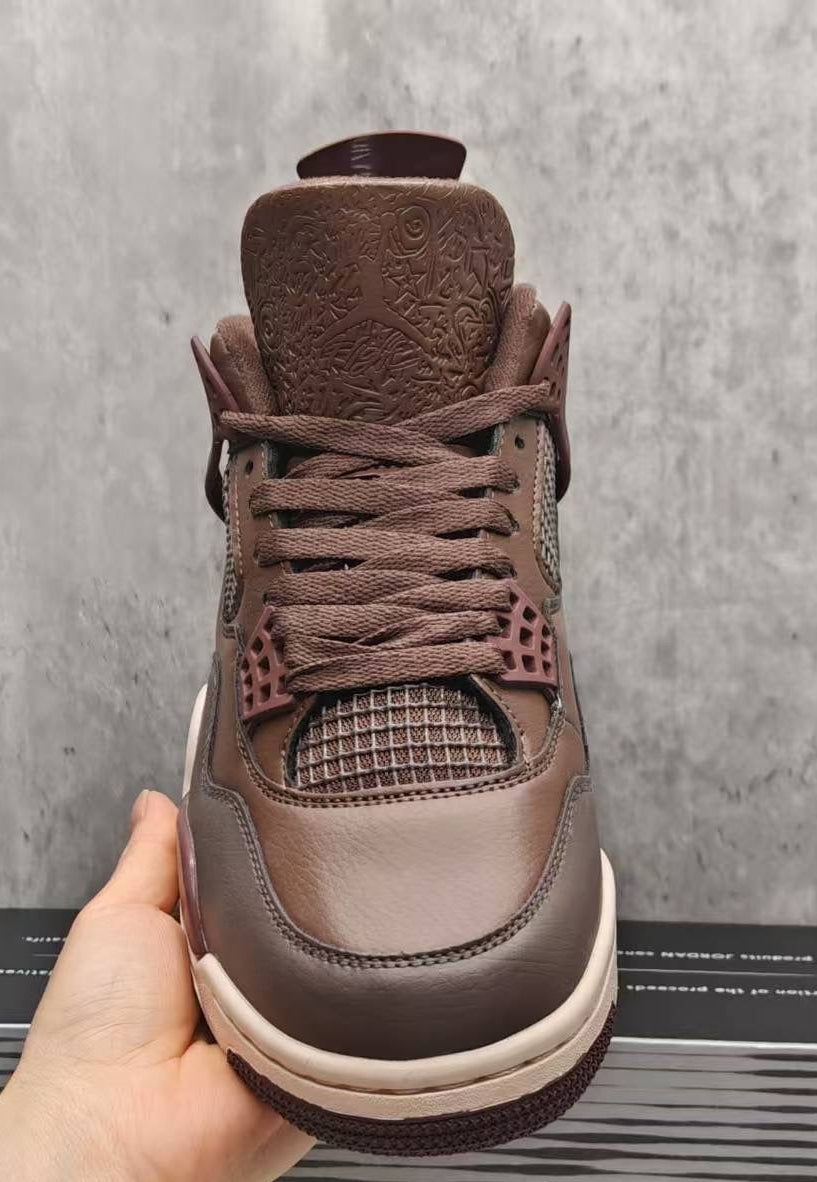 Jordan 4 – Design‑Inspired "Bin 23" Custom Fantasy Build AJ4‑BIN23‑LTHR‑471