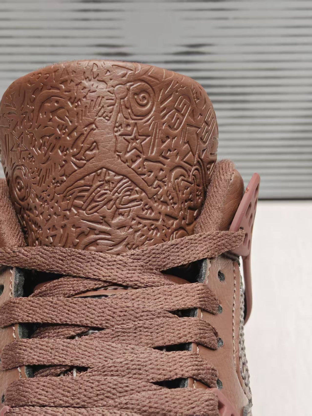Jordan 4 – Design‑Inspired "Bin 23" Custom Fantasy Build AJ4‑BIN23‑LTHR‑471