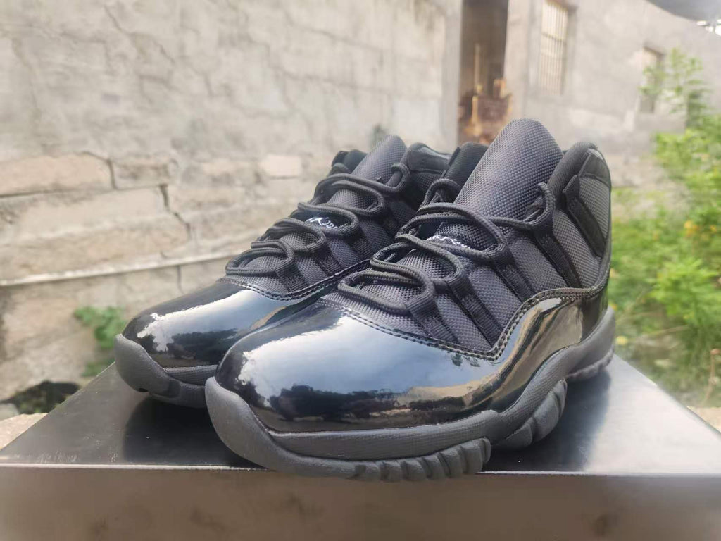 Jordan 11 Design-Inspired - "Black Cat" - AJ11-BLKCAT-1147