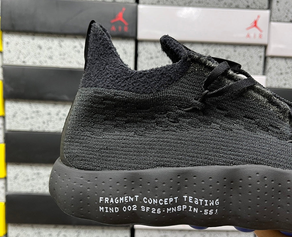 Mind 002 – Sneaker – Design‑Inspired Custom Footwear: Fragment - Black