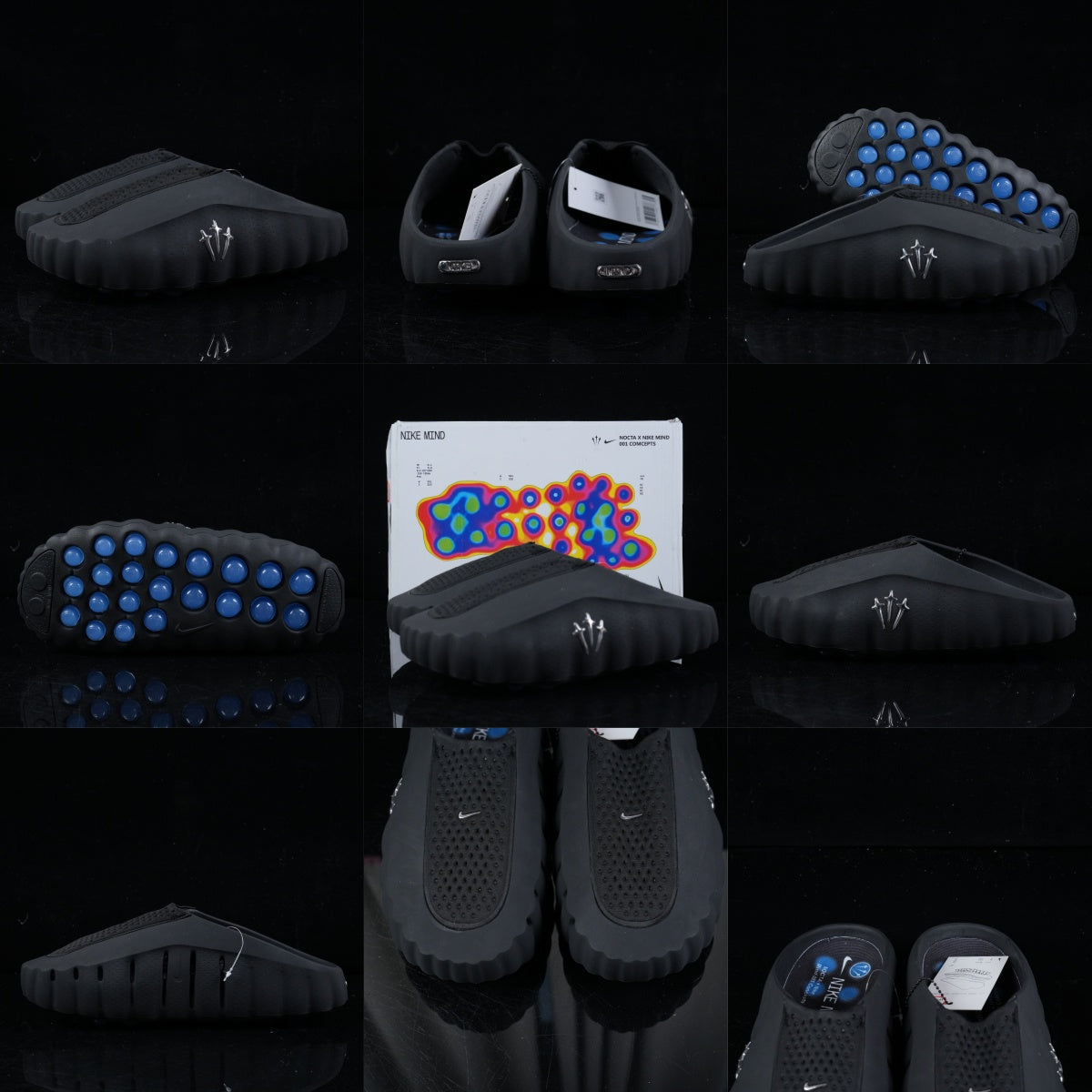 Nike Mind 001 Slides — "Notca- Drake" Design‑Inspired Footwear - SLD‑001‑ND