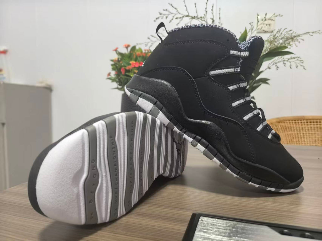 1014 — Jordan 10 “Stealth” — Design‑Inspired