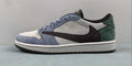 Jordan 1 Low – Design‑Inspired "Travis Scott Cool Tone Mix" Custom Fantasy Build TS‑JRDNS‑049