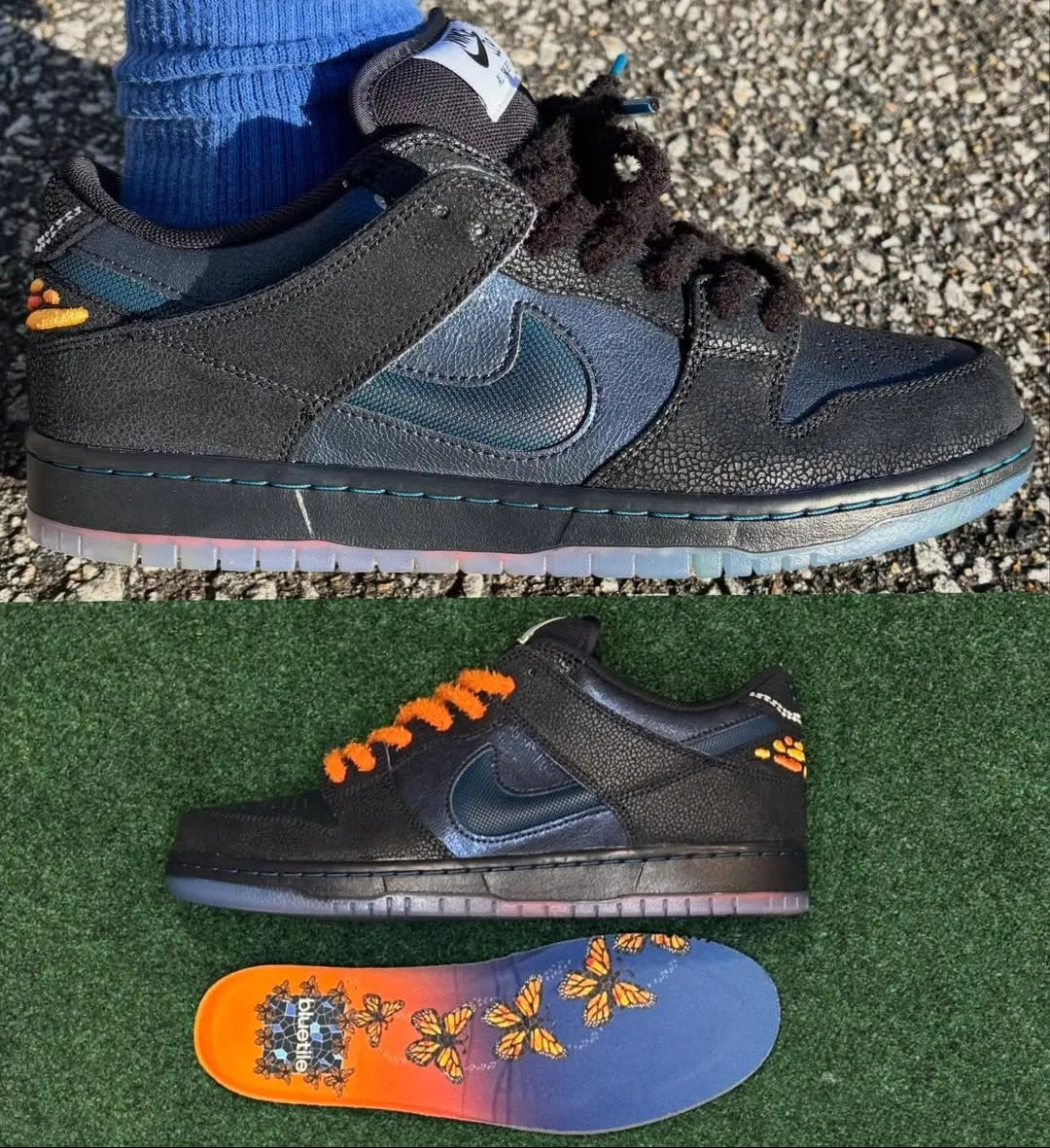 Nike SB Dunk Low – Design-Inspired "BlueTile" Custom Tribute Build SBDNK-080