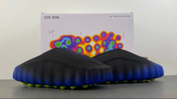 Nike Mind 001 Slides — Design‑Inspired Footwear: Blue Volt