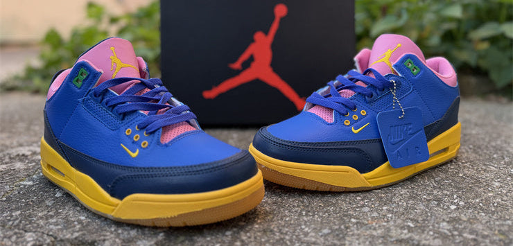 Jordan 3 – Design‑Inspired "Brazils" Custom Tribute Build AJ3‑BRZL‑345