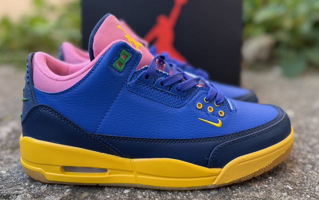 Jordan 3 – Design‑Inspired "Brazils" Custom Tribute Build AJ3‑BRZL‑345