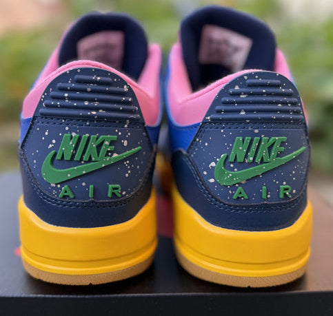 Jordan 3 – Design‑Inspired "Brazils" Custom Tribute Build AJ3‑BRZL‑345