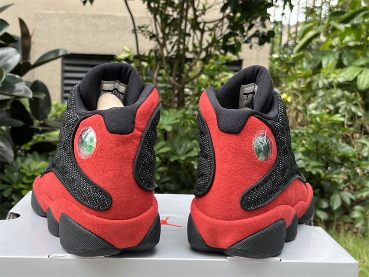 Jordan 13 Design-Inspired - "Bred" "Black & Red" Custom Tribute - AJ13-BREDS-1306