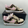 Air Force 1 – Design-Inspired "Pink & Camo" Custom Tribute Build AF1-035