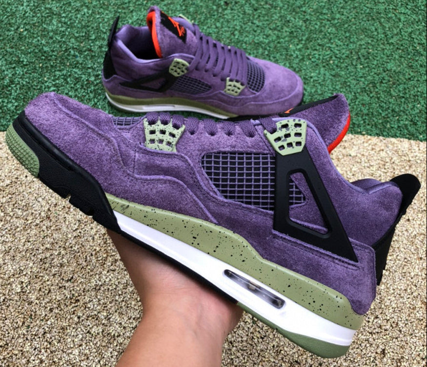 Jordan 4 — Design‑Inspired “Canyon Purple” Custom Tribute Build AJ4‑CP‑071