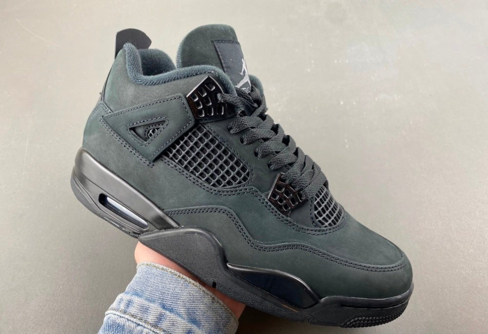 Jordan 4 Design-Inspired - "Black Cats" "2025" - AJ4-BLACKCAT25-403 - Sole Revival and Redemption LLC