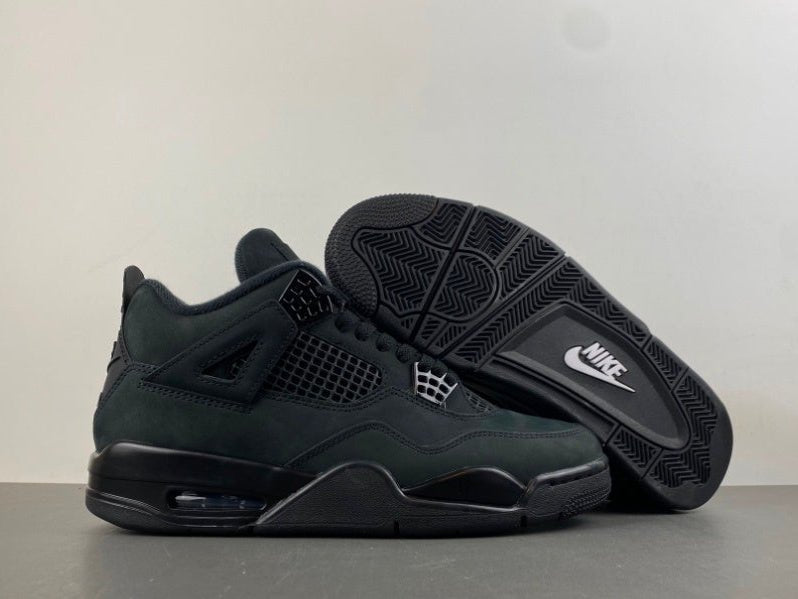 Jordan 4 Design-Inspired - "Black Cats" "2025" - AJ4-BLACKCAT25-403 - Sole Revival and Redemption LLC