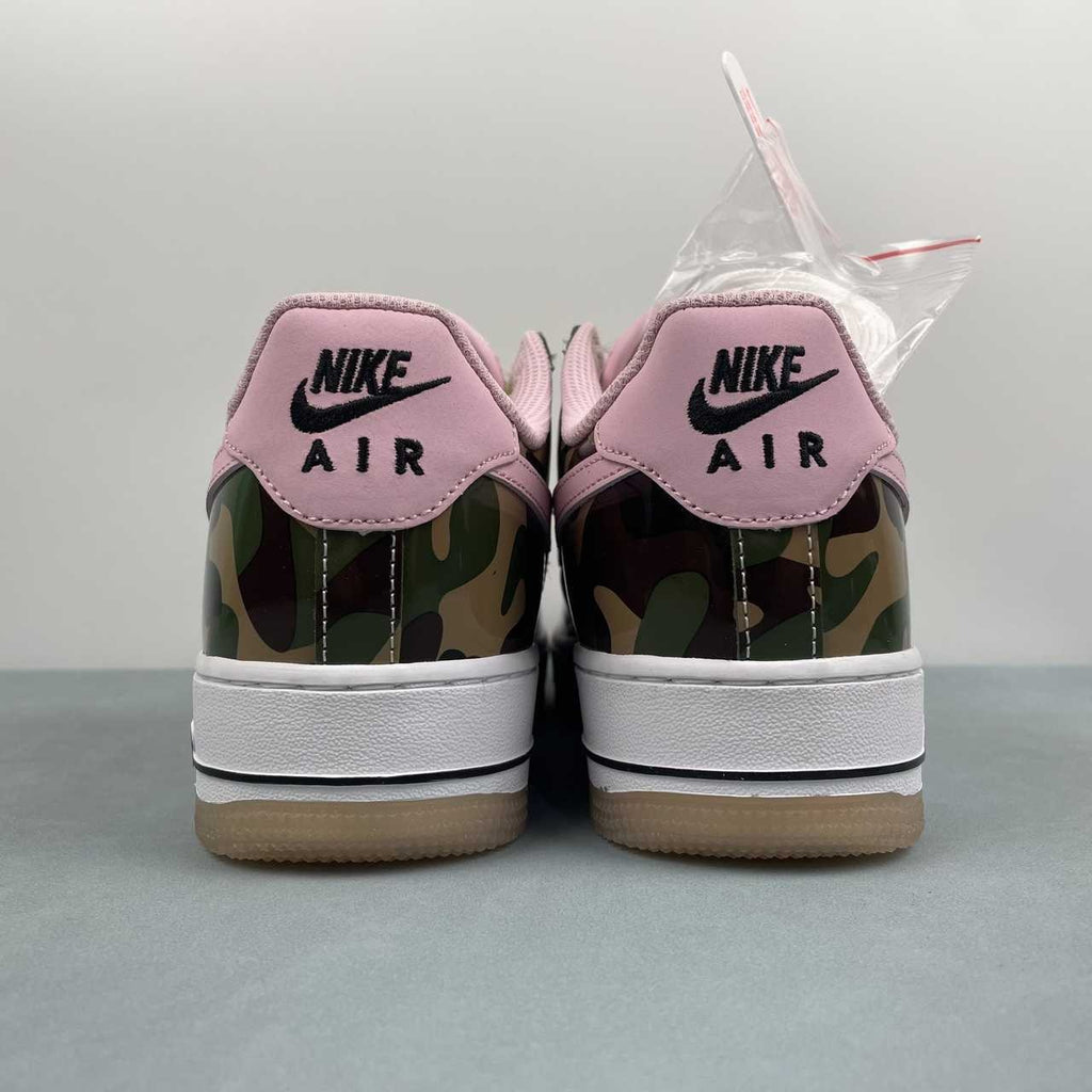 Air Force 1 – Design-Inspired "Pink & Camo" Custom Tribute Build AF1-035